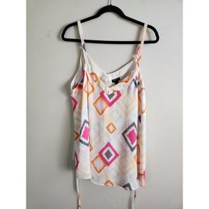 TORRID Colorful Paint Brush Print Sophie‎ Swing Cami Size 1